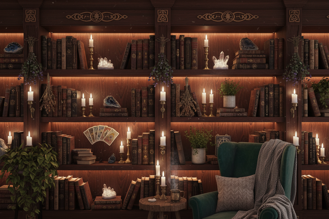 Witch Bookshelf Setup: Magical Library Guide - Nicole's ritual universe