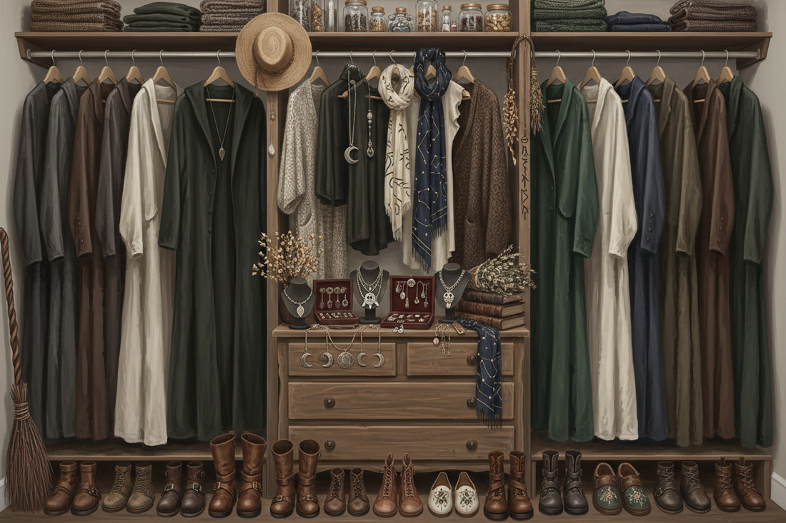 Witch Closet Essentials: Magical Wardrobe Organization - Nicole's ritual universe