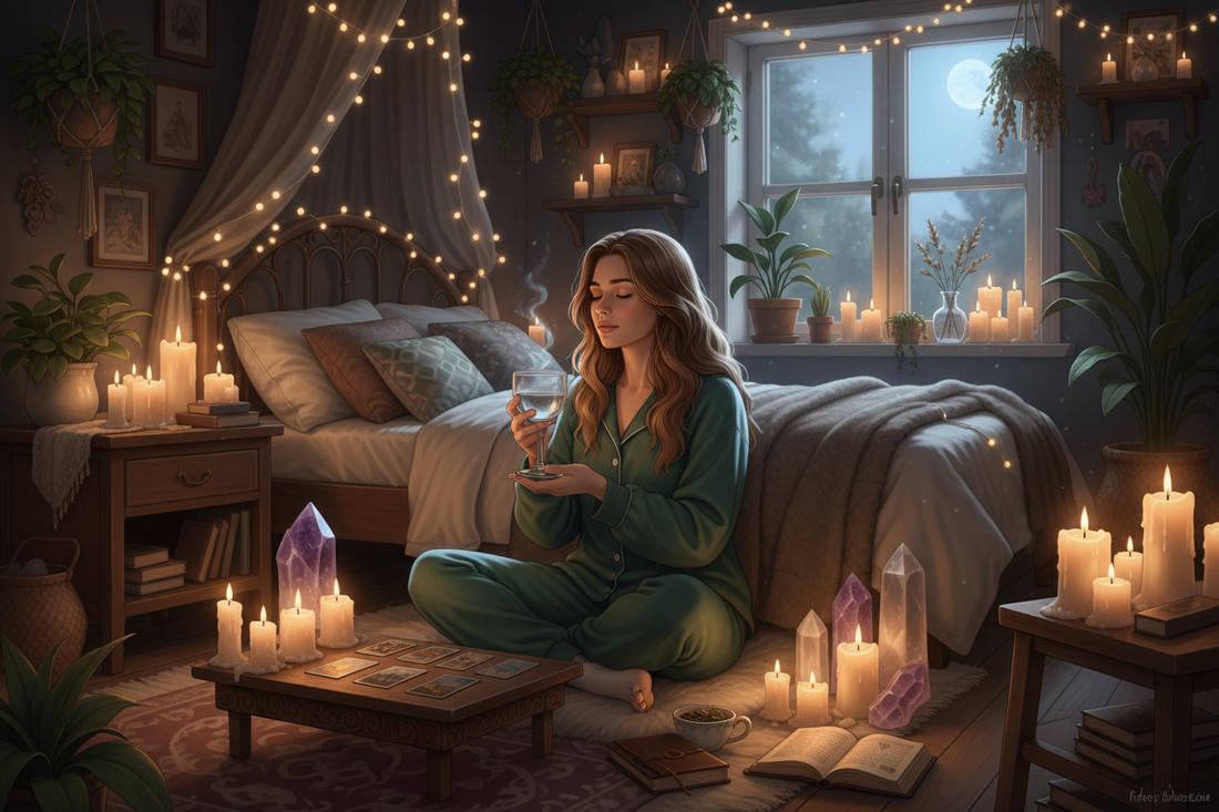Witch Night Routine: Sacred Evening Practices - Nicole's ritual universe