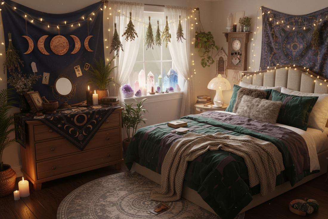 Witch Room Decor Ideas: Sacred Space Design - Nicole's ritual universe