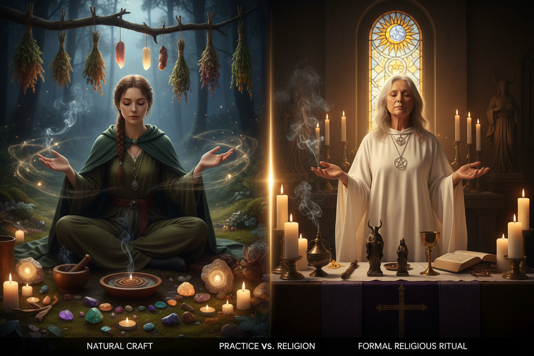 Witch vs Wiccan: Craft vs Religion - Nicole's ritual universe