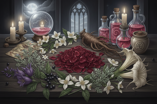 Witchcraft Herbs Part 2: Love, Divination & Flying Ointments - Nicole's ritual universe
