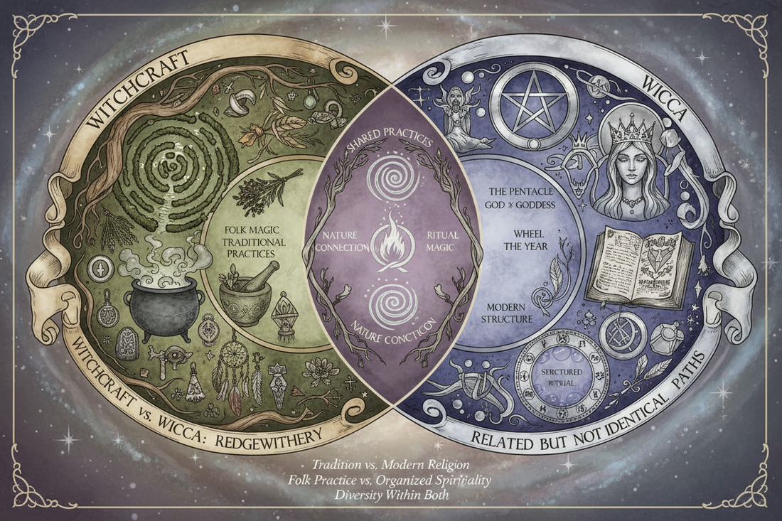 Witchcraft vs Wicca: History and Key Differences