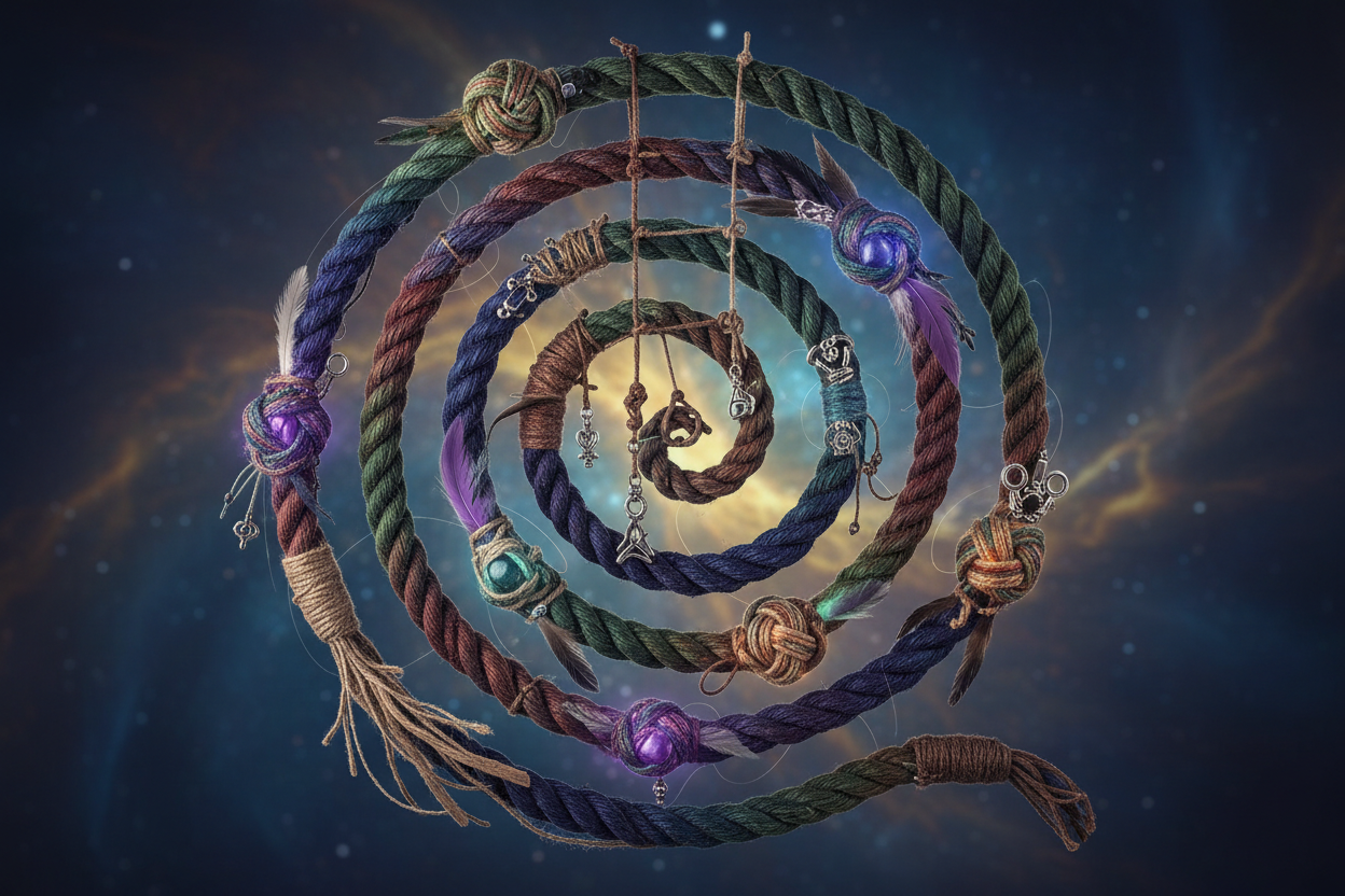 The Witch's Ladder ↔ Knotted Cord Magic | Topological Energy Binding ...