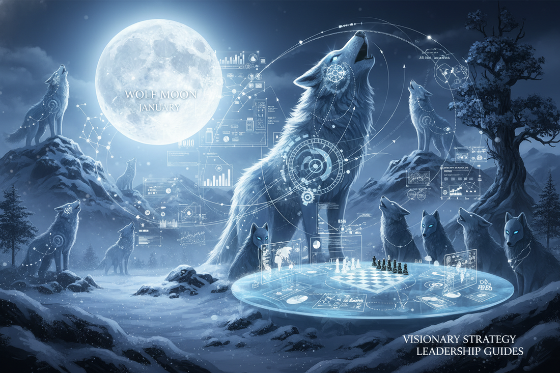 Wolf Moon Business Planning: January Full Moon Strategy and Vision - Nicole's ritual universe