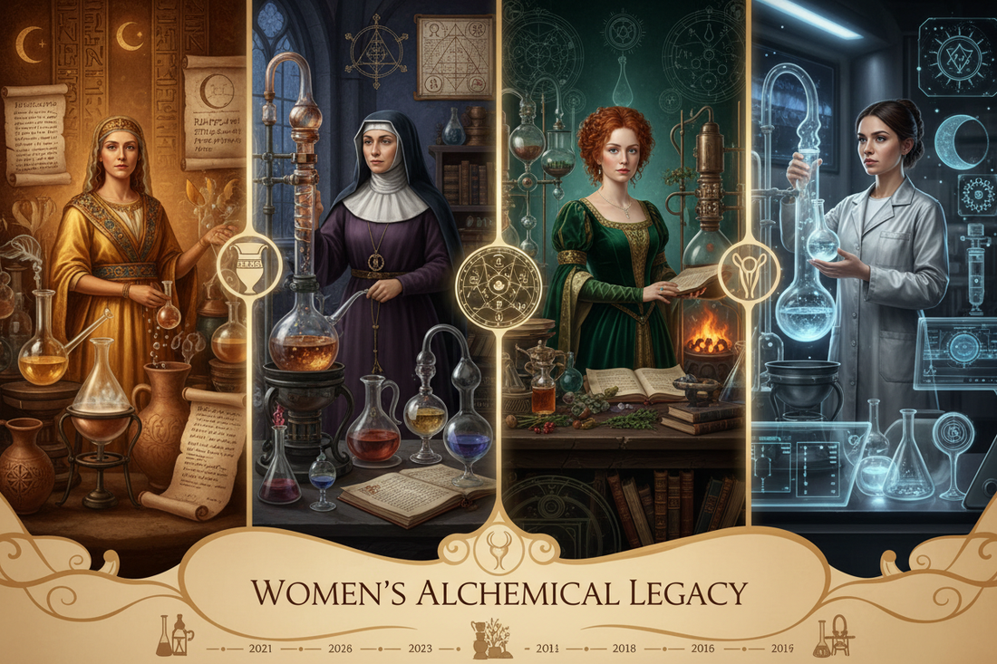 Women Alchemists: Mary the Jewess to Modern Practitioners - Nicole's ritual universe