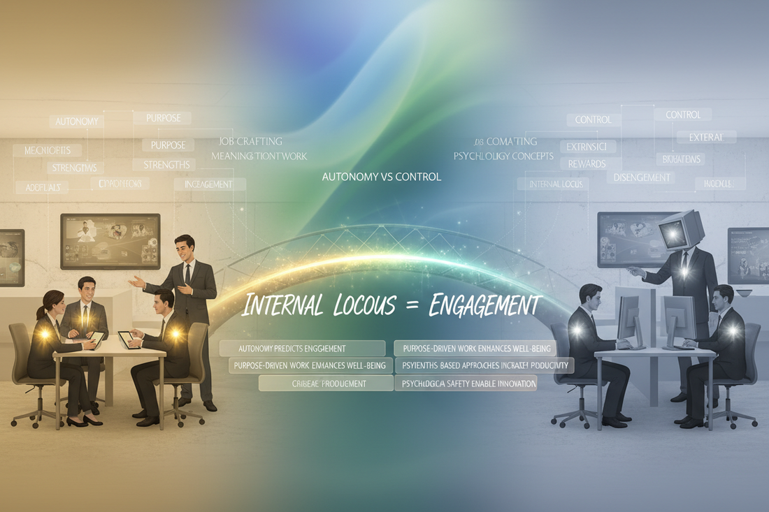 Research on Workplace Psychology: Autonomy and Engagement - Nicole's ritual universe