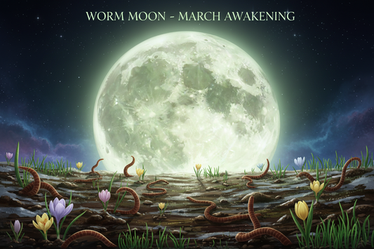 Worm Moon Growth: March Full Moon Expansion and New Beginnings - Nicole's ritual universe