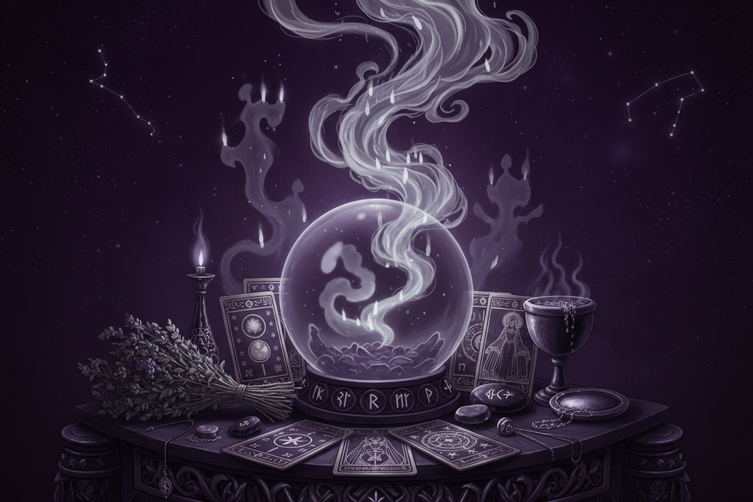 Wormwood Divination & Spirit Communication Spells: Rituals for the Veil Between Worlds