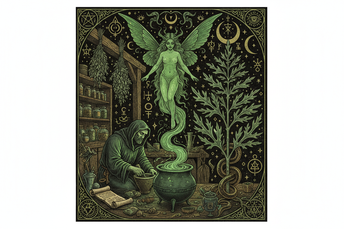 Wormwood History, Folklore & Mythology: The Bitter Herb of Visions Through the Ages