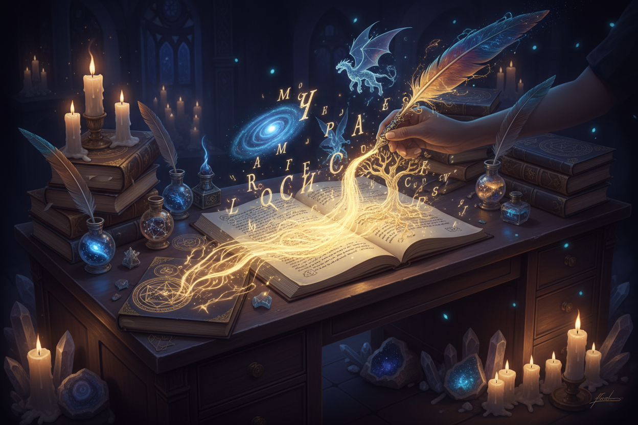 Writing Magic: Words Create Reality | Complete Guide – Nicole's ritual ...