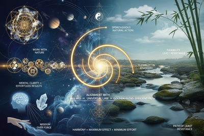 Wu Wei ↔ Flow with the Tao: Non-Action Principle