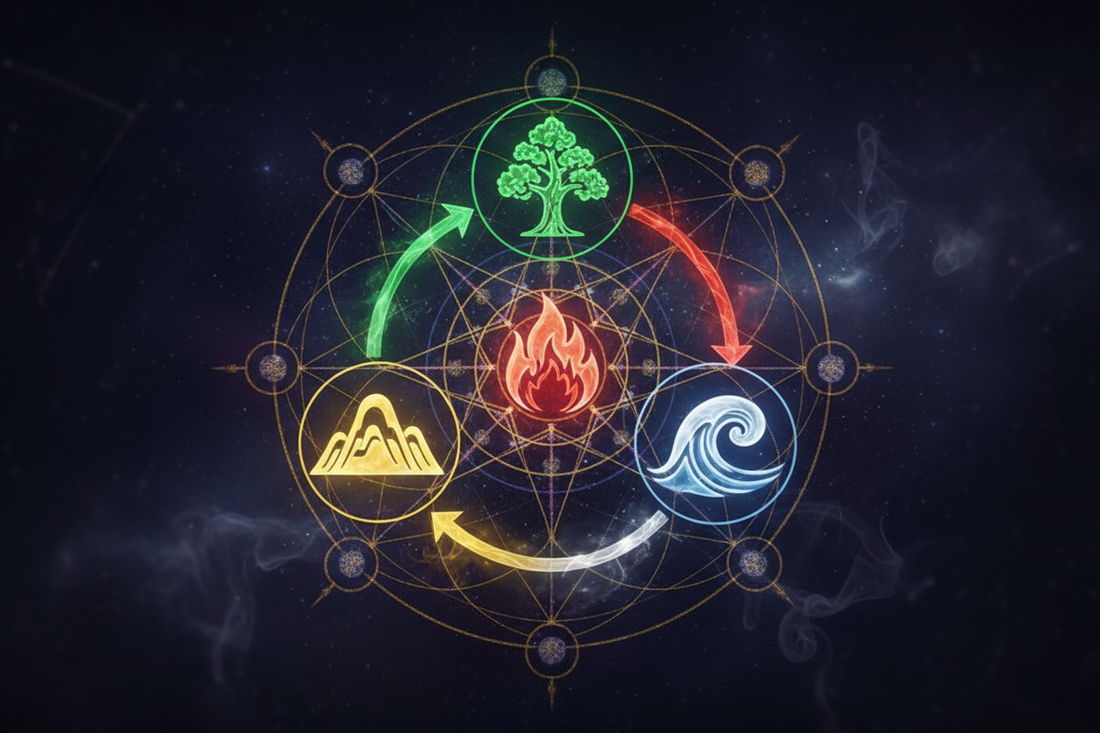 Wu Xing & the I Ching: How the Five Elements Power the Book of Changes