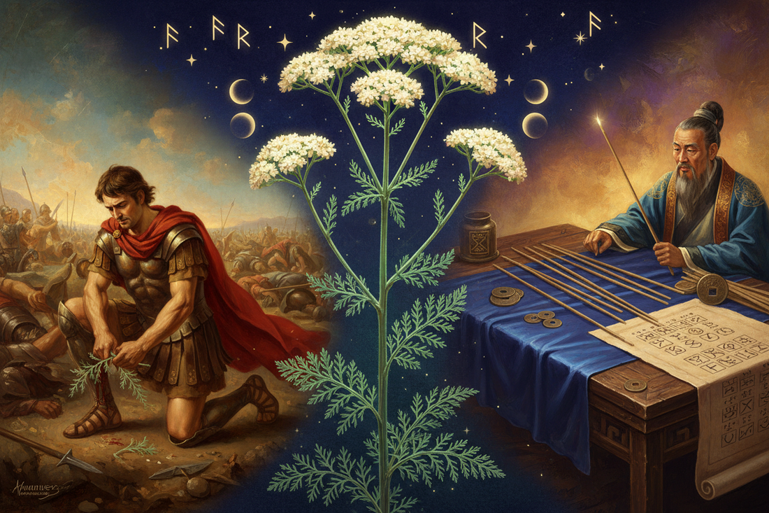 Yarrow History, Folklore & Mythology: From Achilles to the I Ching