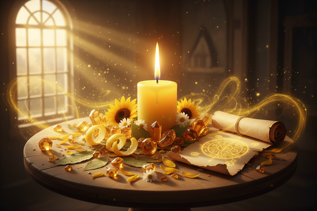 Yellow Magic: Candles, Crystals, Herbs & Rituals for Confidence and Clarity