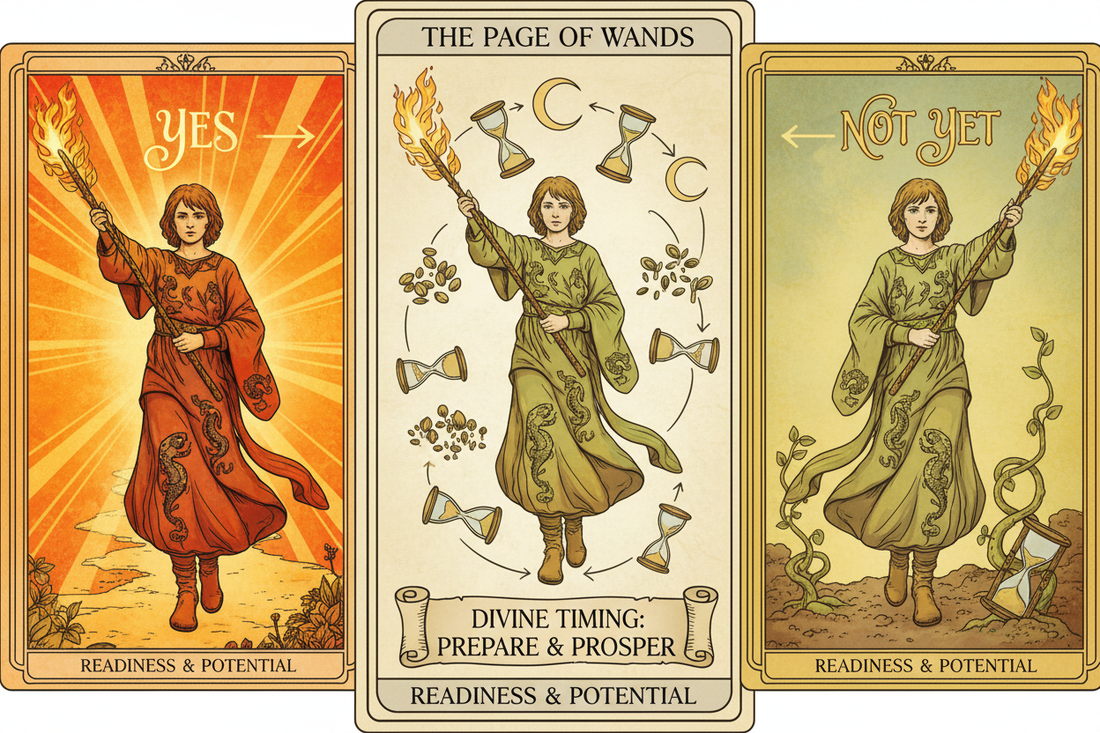 Page of Wands Yes or No? (Plus Timing Predictions) - Nicole's ritual universe