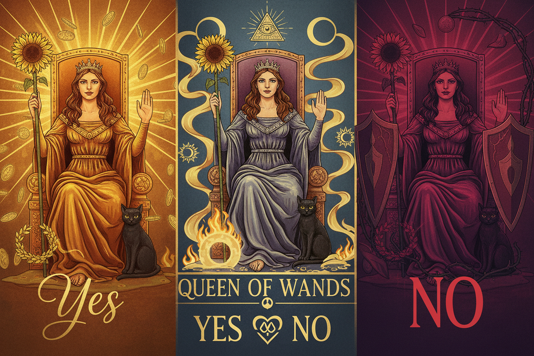 Queen of Wands Yes or No? (Plus Timing Predictions) - Nicole's ritual universe