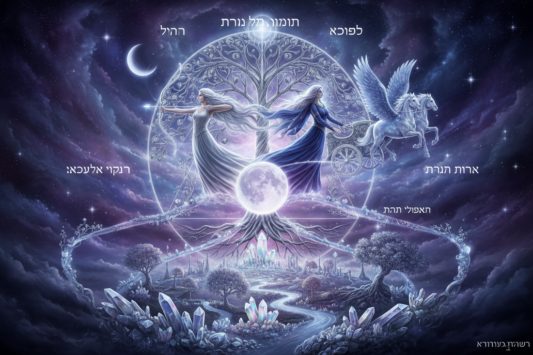 Yesod as Artemis/Selene: Moon, Foundation, Astral Realm | Kabbalistic ...