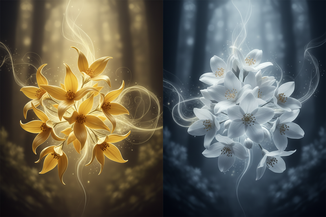 Ylang Ylang vs Jasmine: Floral Essences - Nicole's ritual universe