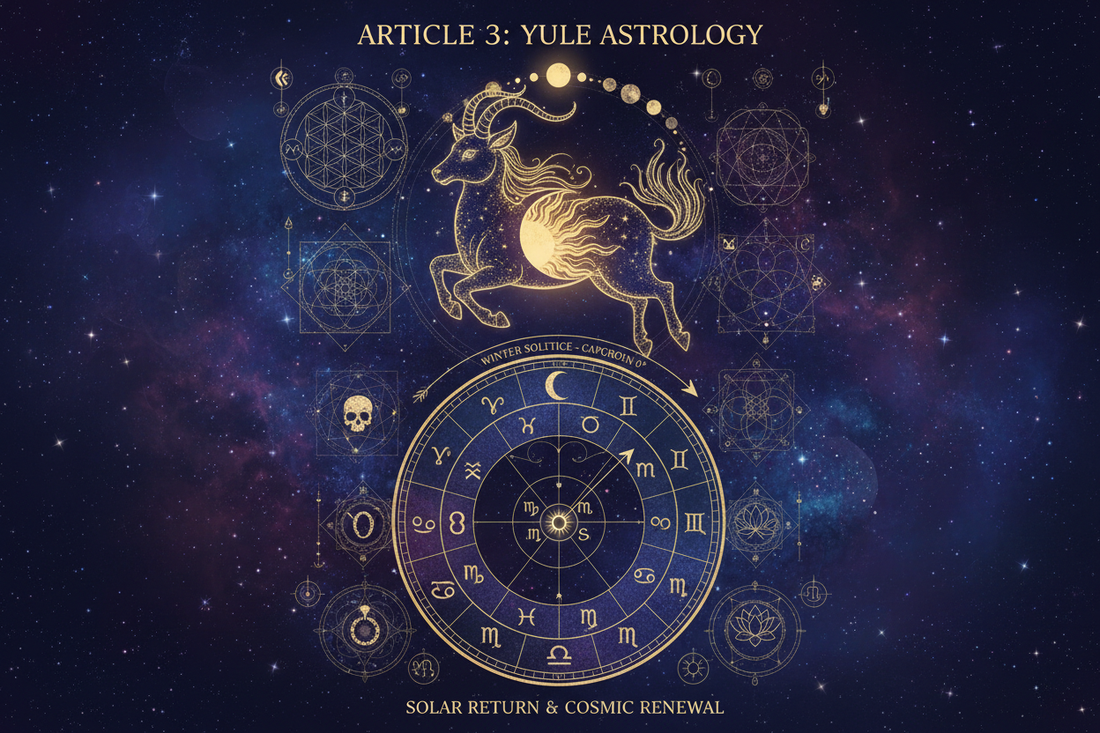 Yule Astrology: Capricorn Ingress and Rebirth Energy - Nicole's ritual universe