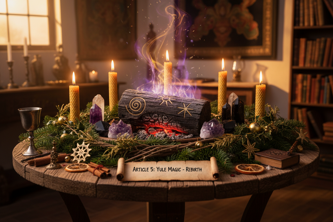 Yule Magic: Rebirth Spells and Light Return Manifestation - Nicole's ritual universe