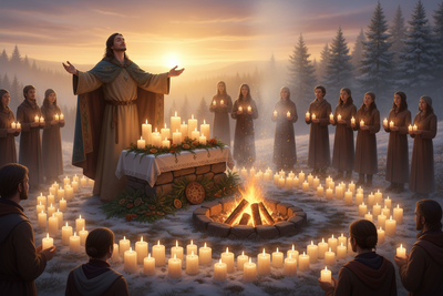 Yule Light Path Rituals: Welcoming the Sun's Return