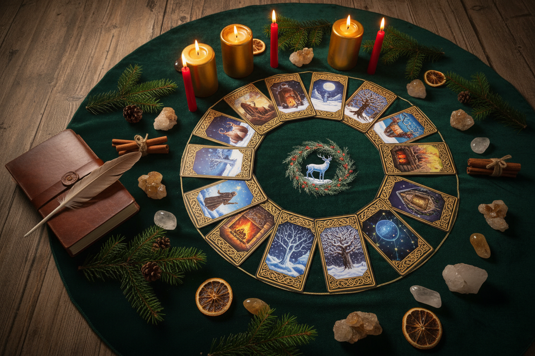 Yule Tarot Spread: Year Ahead Forecast