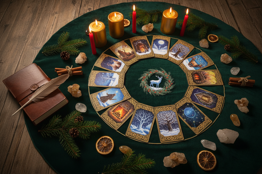 Yule Tarot Spread: Year Ahead Forecast