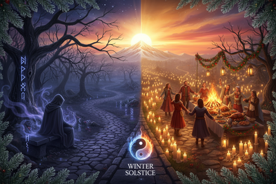 Yule Light Path vs Darkness Path: Two Ways to Winter Solstice