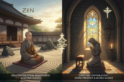Zen vs Christian Contemplation: Silence Traditions