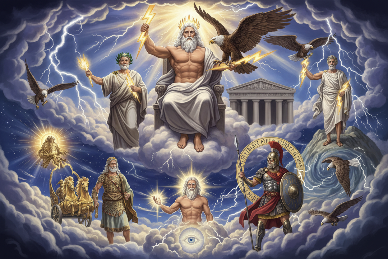 Zeus/Jupiter: The Indo-European Sky Father | Supreme Deities Complete ...