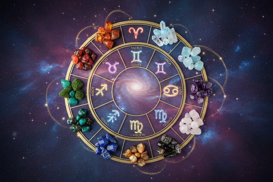 Zodiac Signs and Crystals: Complete Guide to Your Astrological Stones - Nicole's ritual universe