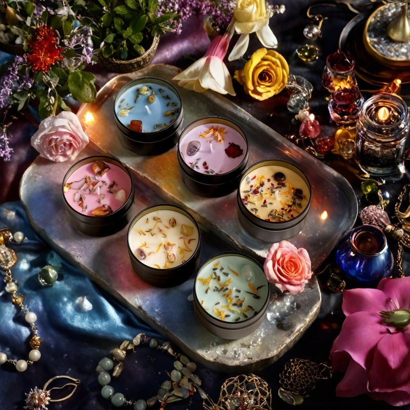 Energy Crystal Scented Candle