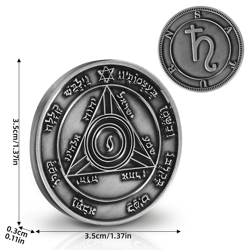 King Solomon Coin Alloy Jupiter Protection Coin