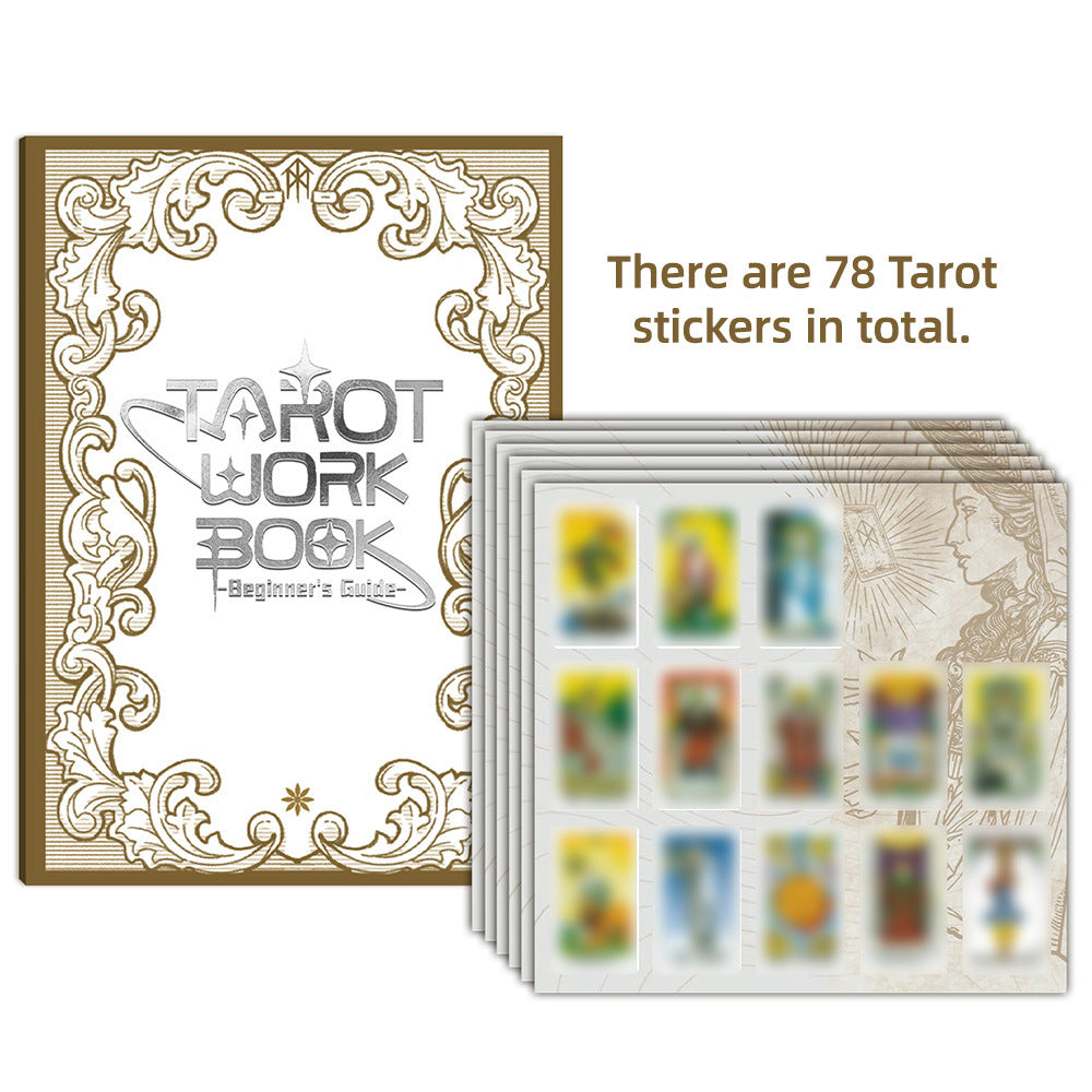 Tarot Journal Waite Small Stickers Card Array Notebook