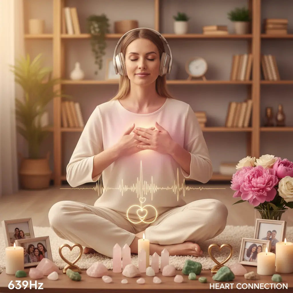 639Hz Relationships and Heart Connection