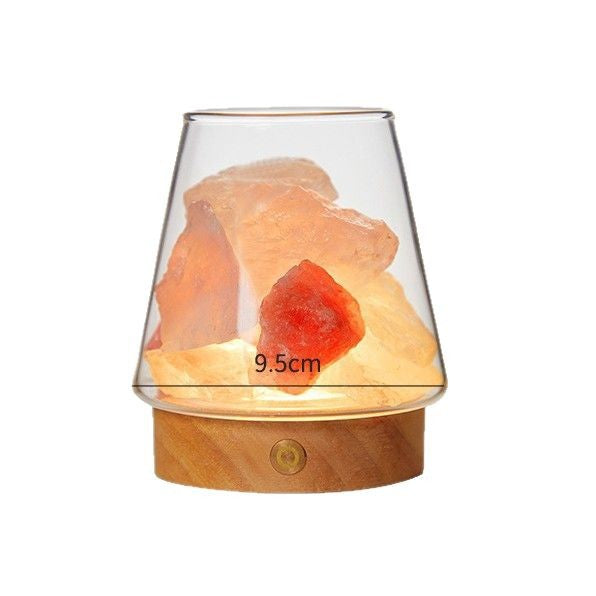 Aromatherapy Essential Oil Crystal Stone Salt Lamp