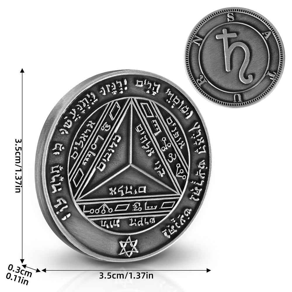 King Solomon Coin Alloy Jupiter Protection Coin