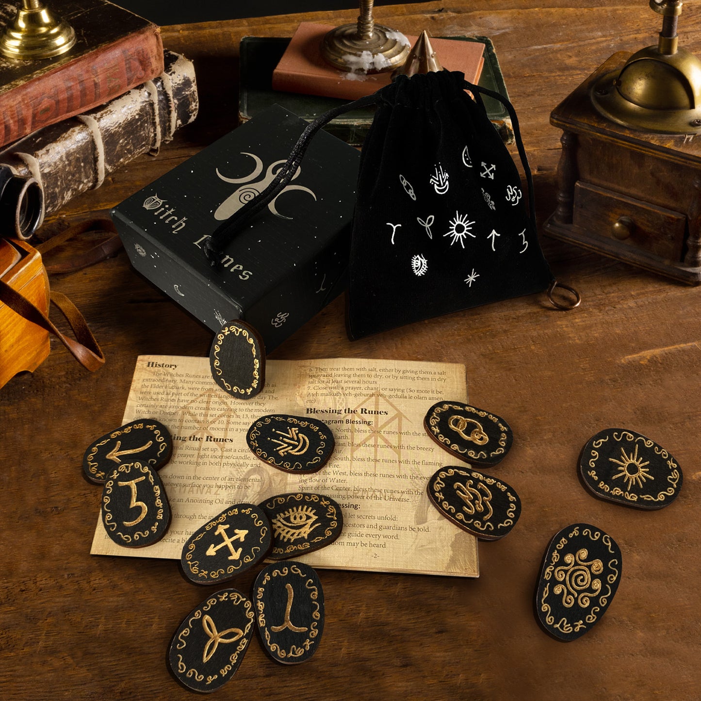 Runes Rune Symbols Inscriptions Set