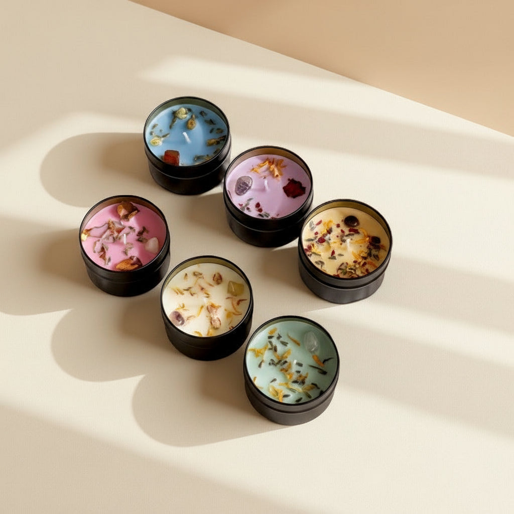 Energy Crystal Scented Candle