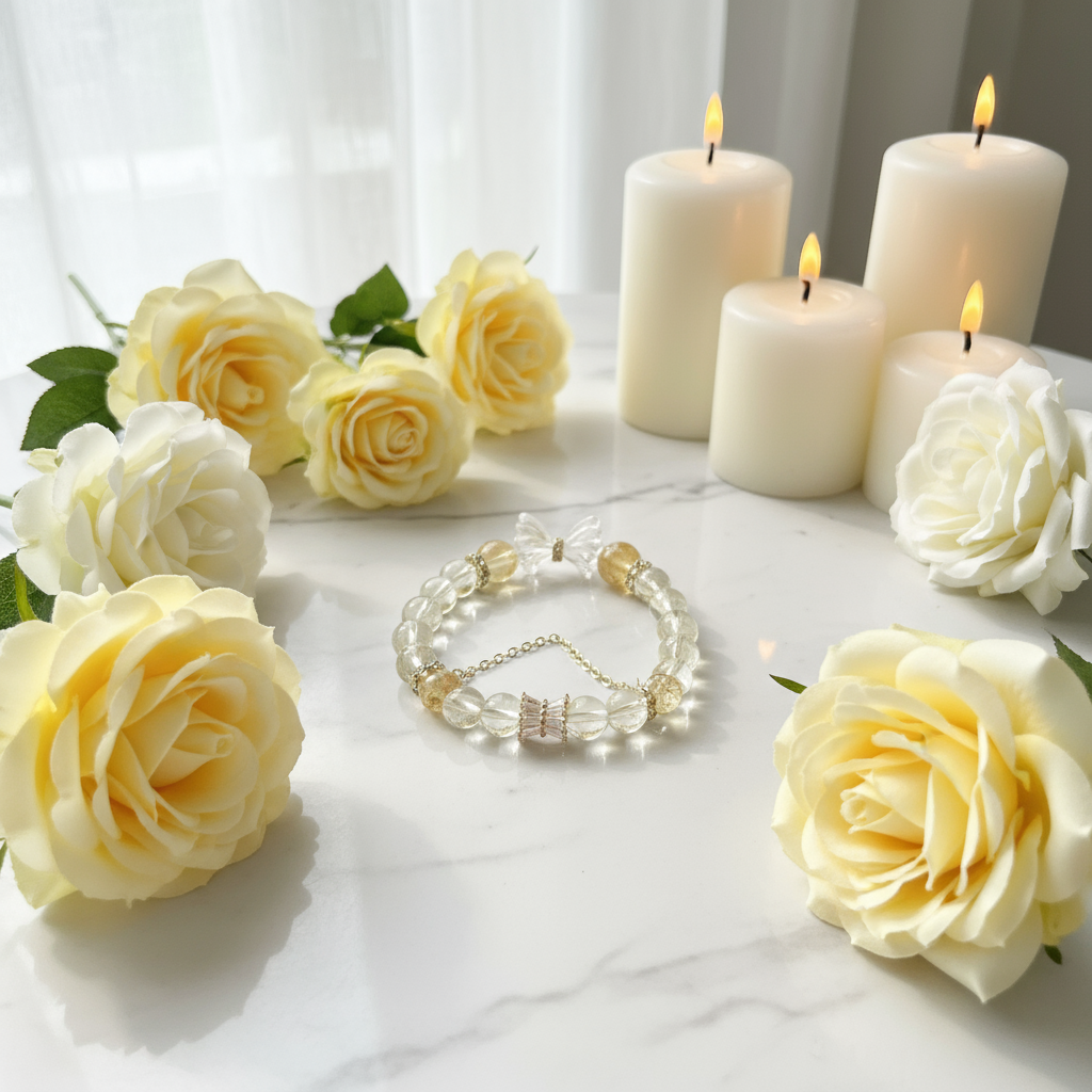 柠檬晶手链-背景替换版