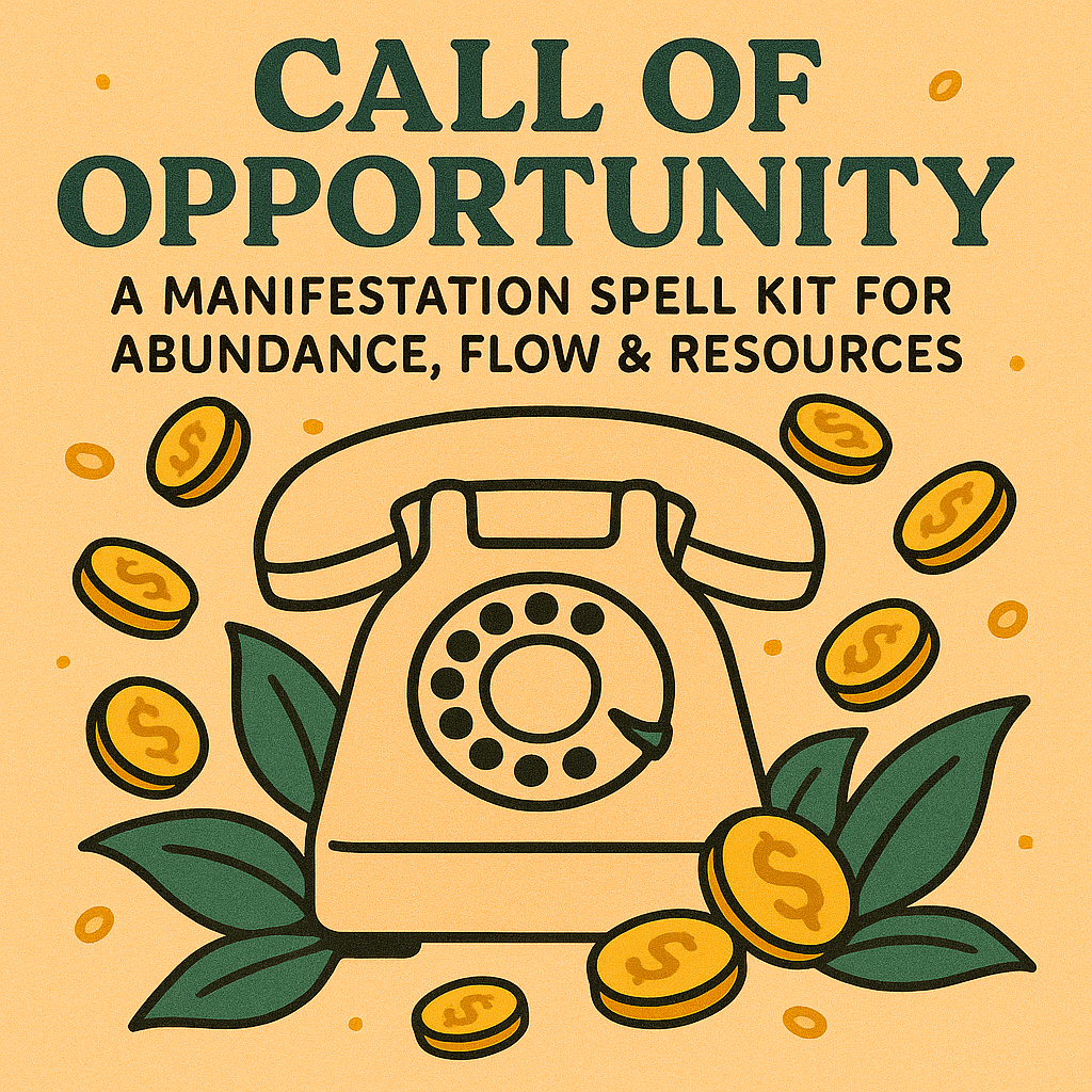 Call of Opportunity · A Manifestation Spell Kit for Abundance, Flow & Resources