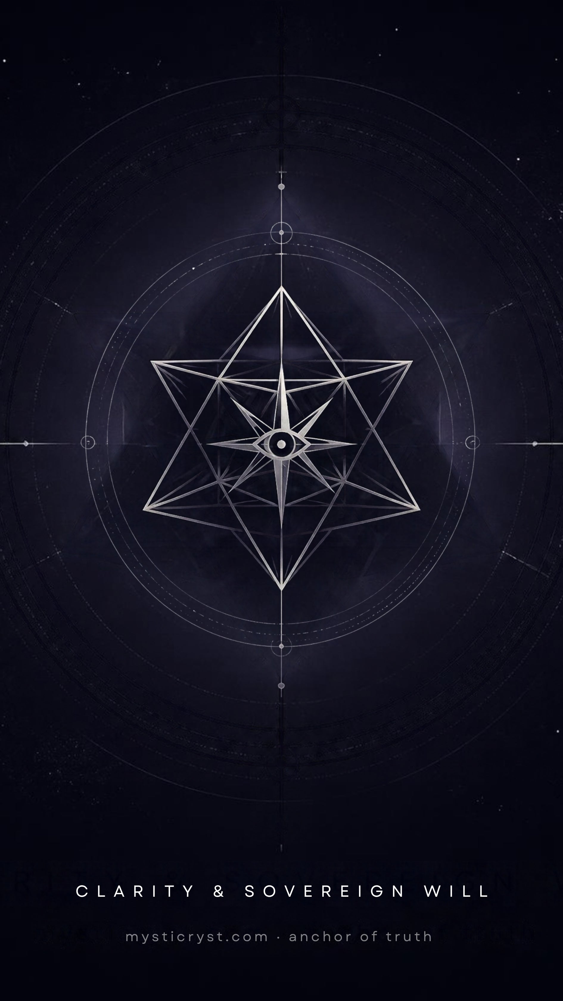 Sanctuary of the Self - Protective Sigil Wallpaper