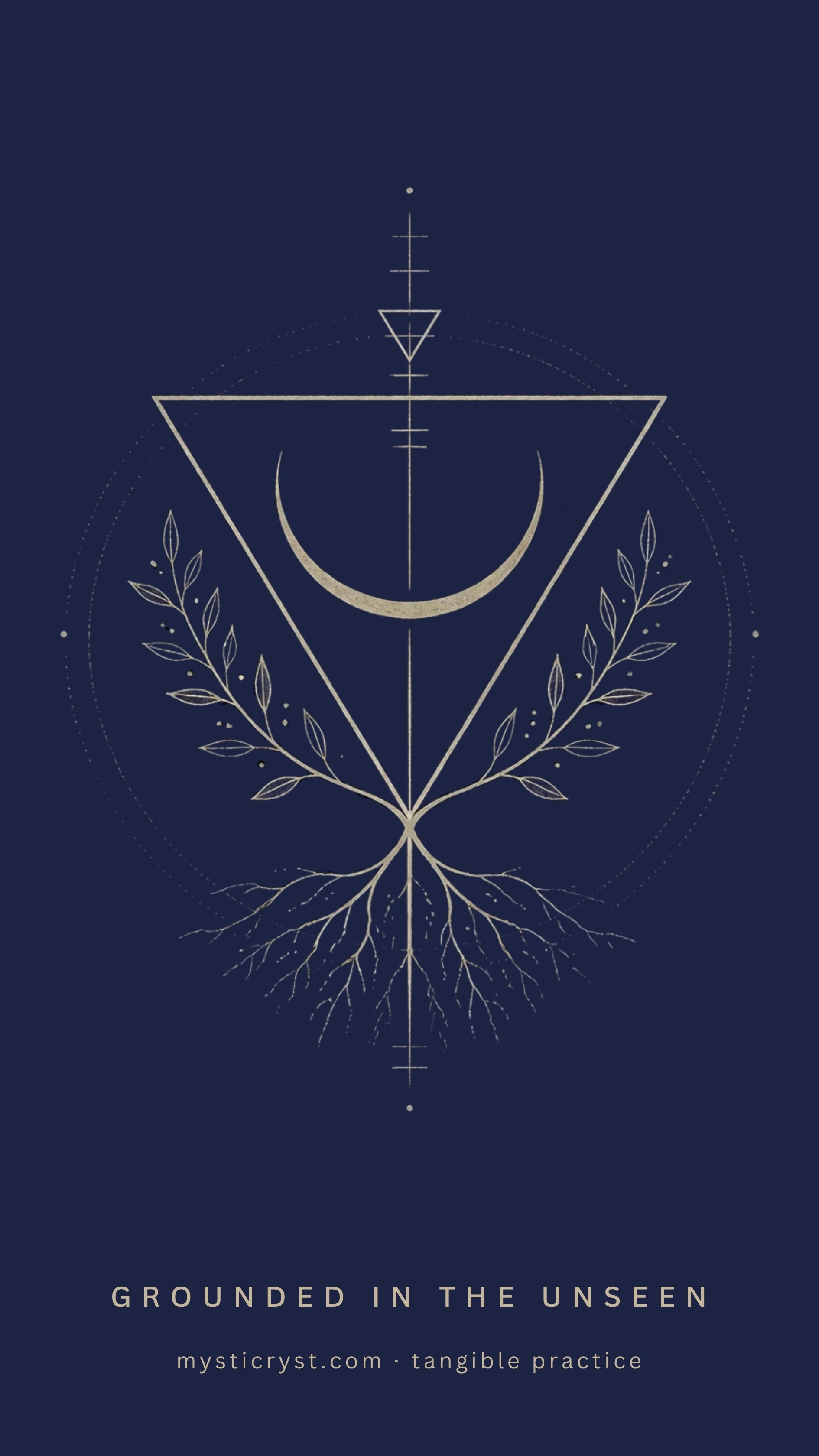 Clarity and Sovereign Will - Merkaba Focus Wallpaper