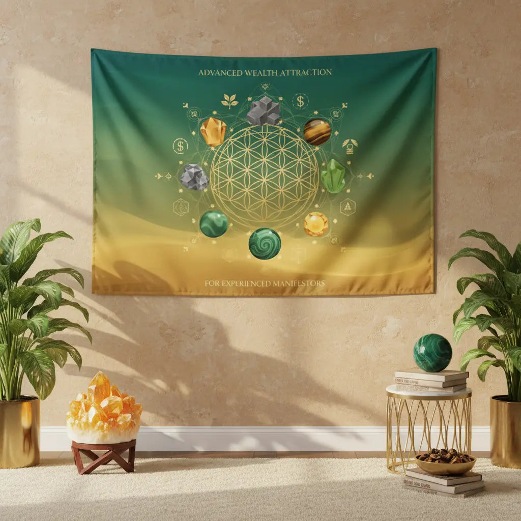 Advanced Wealth Attraction Tapestry Sophisticated Luxury Lifestyle Scene
