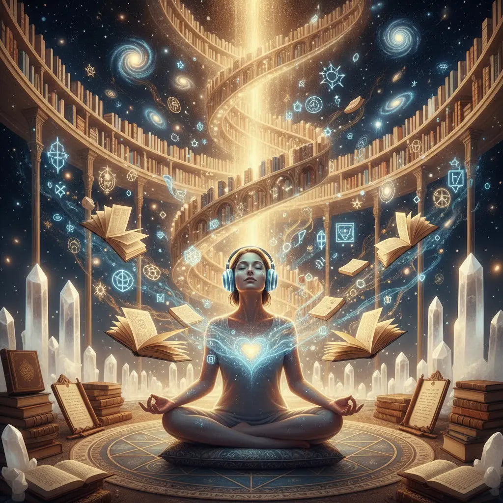 Akashic Library Opening Meditation Scene