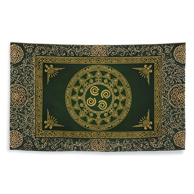 Celtic Sacred Symbols Mandala Flag