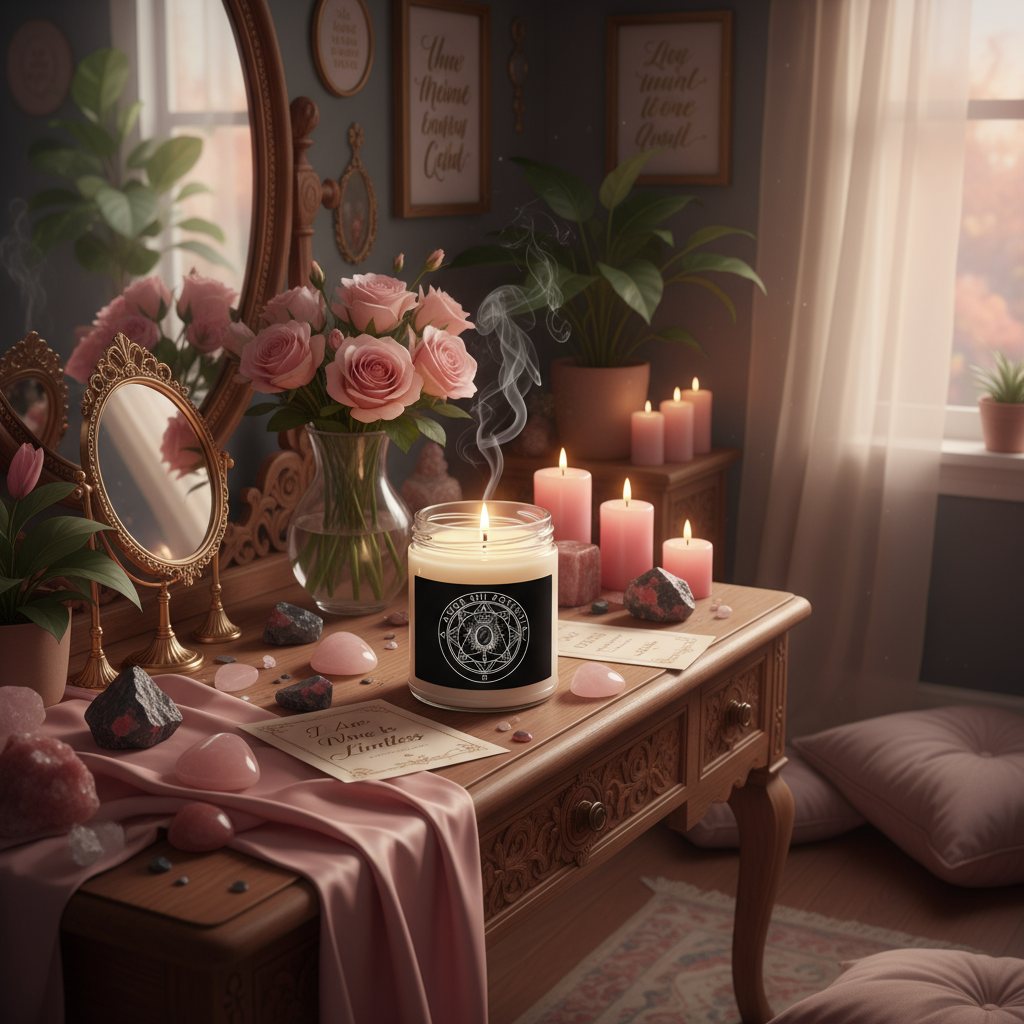 Amor Sui Potentia Self Love Ritual Scene