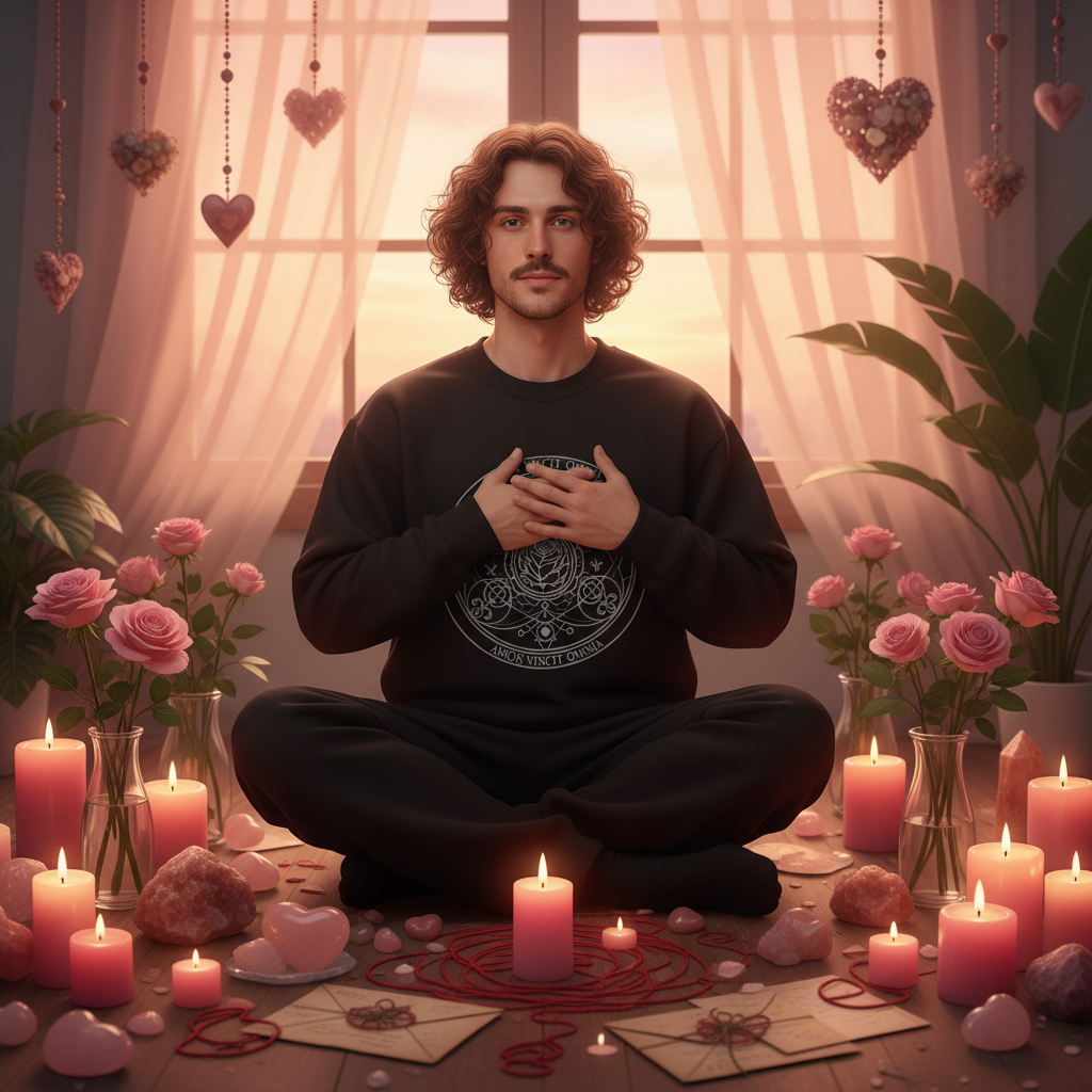 Amor Vincit Omnia Love Ritual Scene