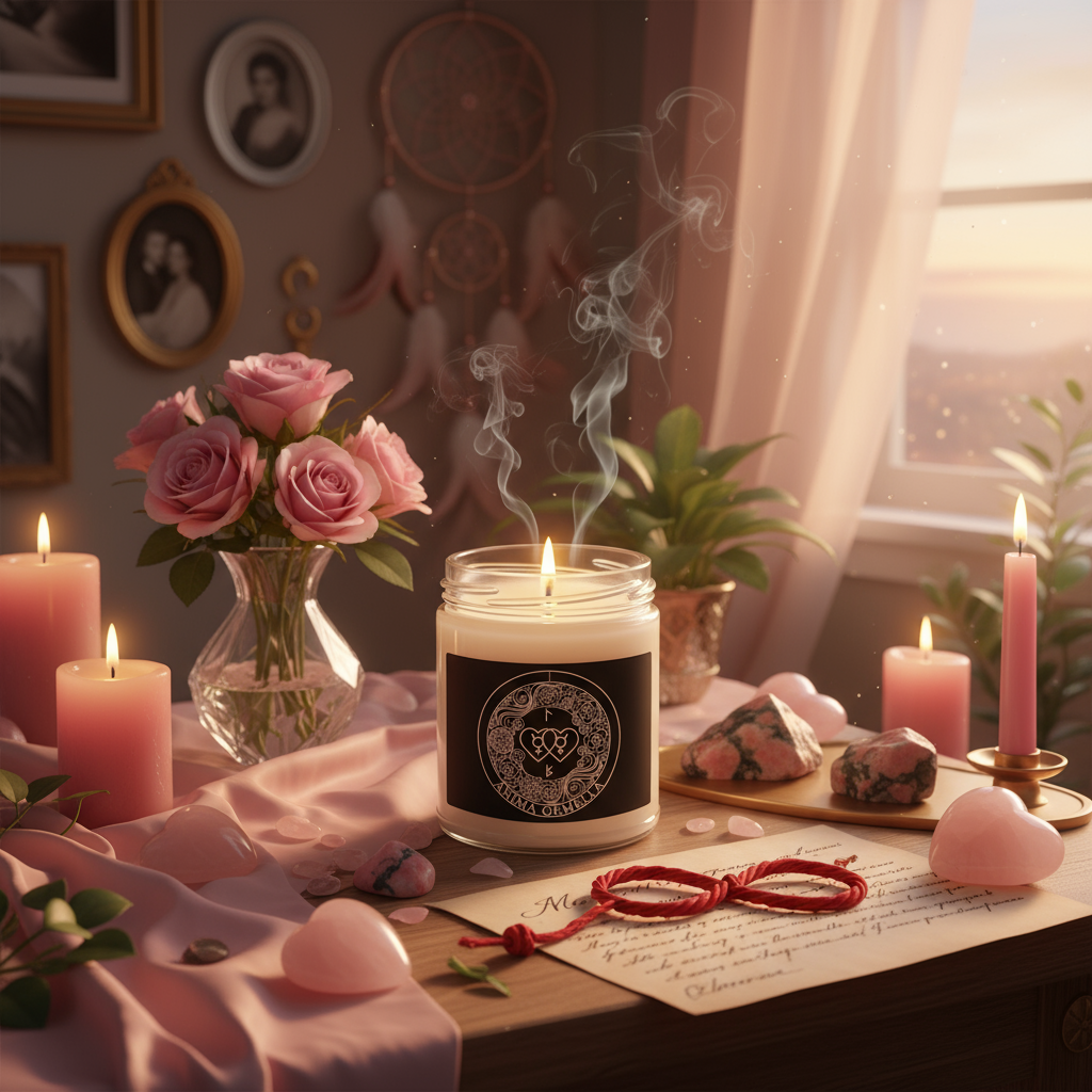 Anima Gemella Soulmate Attraction Ritual Scene